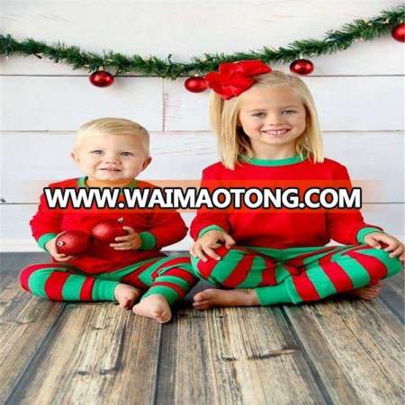 2016 New Arrivel 100% Cotton Unisex Family Matching Pajamas, 6m -12t Kids Wear Christmas Pajamas for Kids