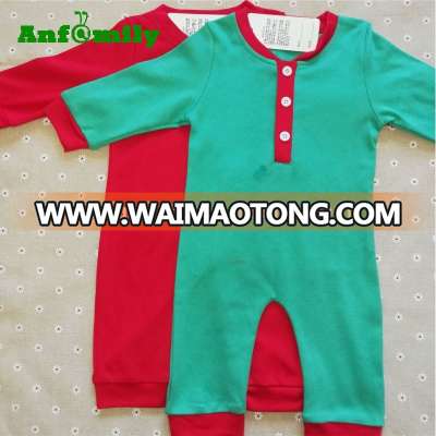 2017 baby christmas pajamas Boys Girls Newborns With Long Sleeves Overalls Jumpsuits Outfits